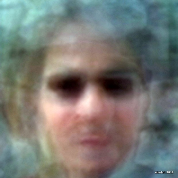 strange faces #350 - art work by ubielert